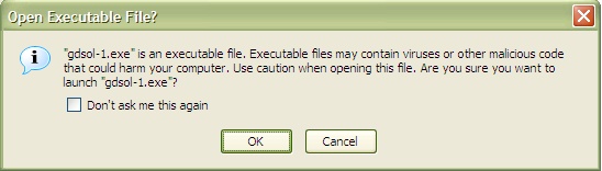 Open Executable File