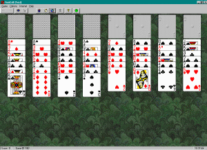 An unsolvable FreeCell game
