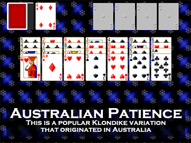 AUSTRALIAN PATIENCE - Jogue Grátis Online!