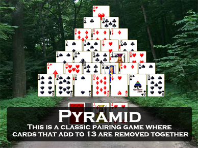 Play Pyramid Solitaire